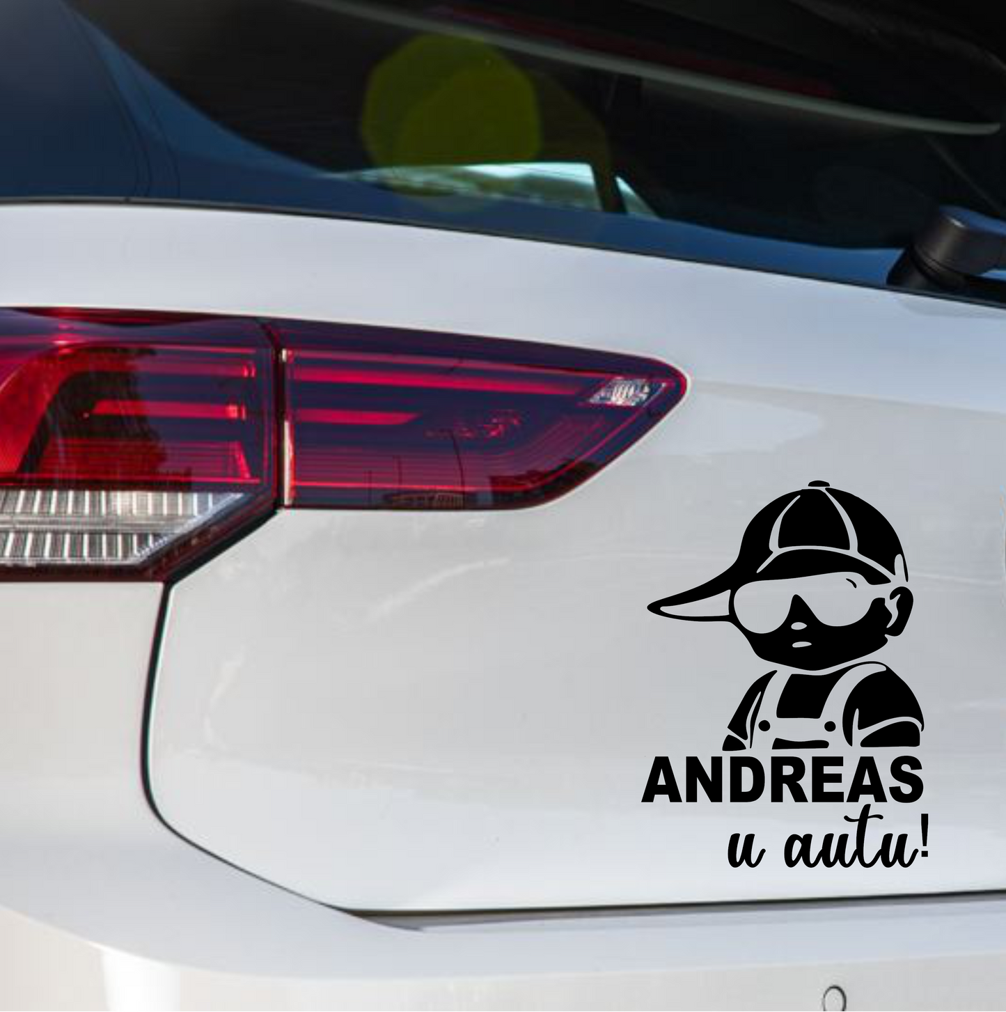 Naljepnica za auto "Beba u autu"