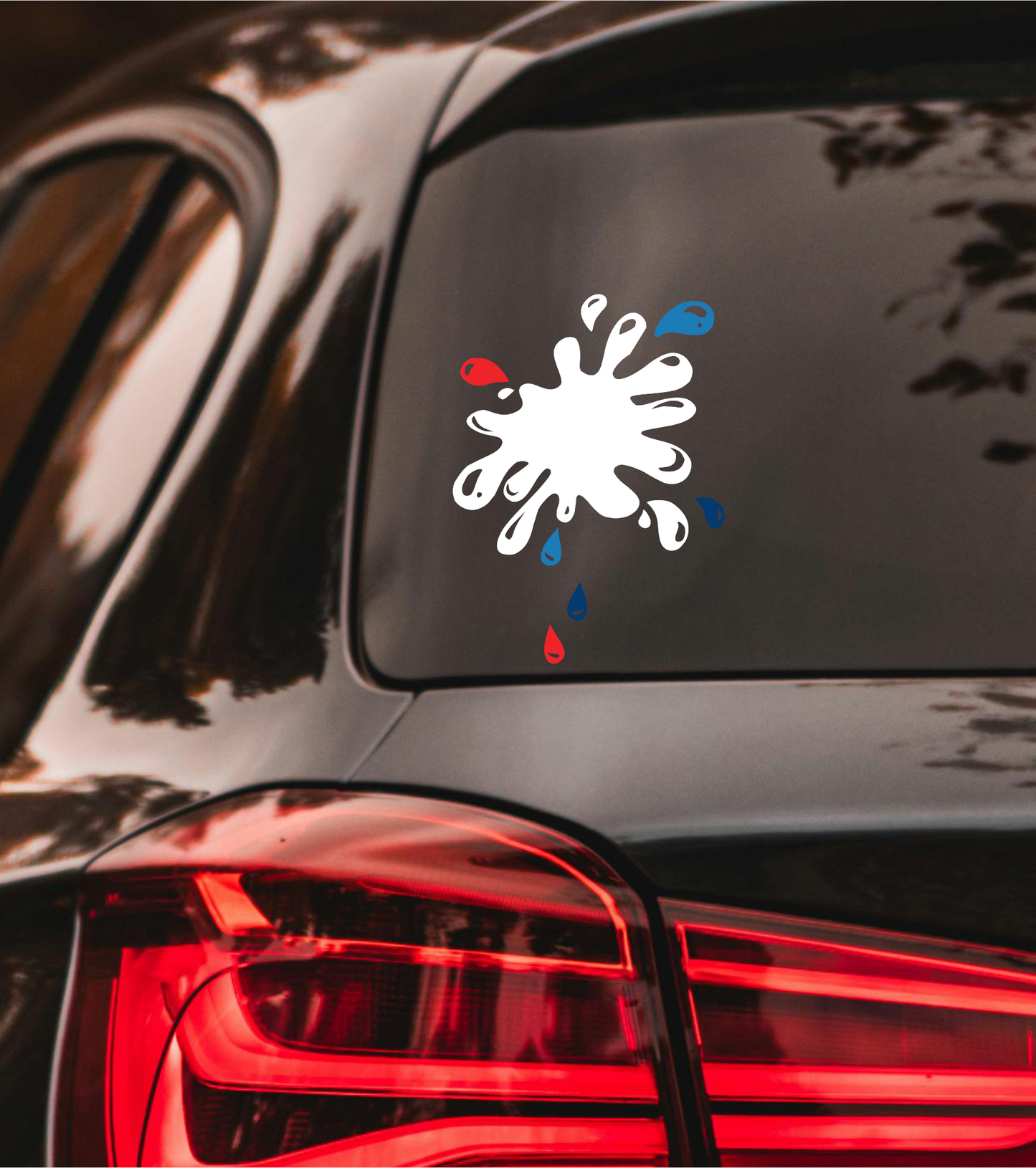 Naljepnica za auto "BMW splash"