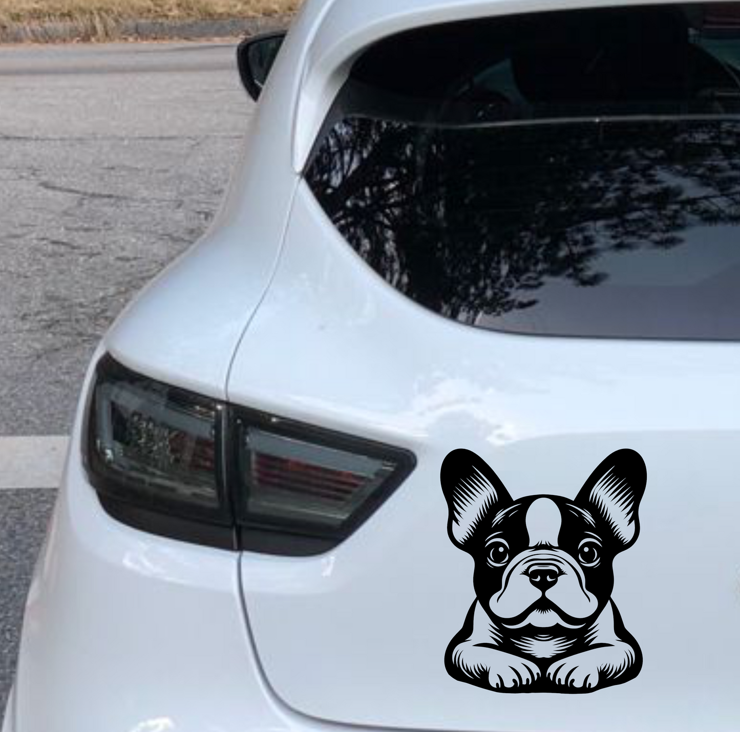 Naljepnica za auto "Francuski buldog"