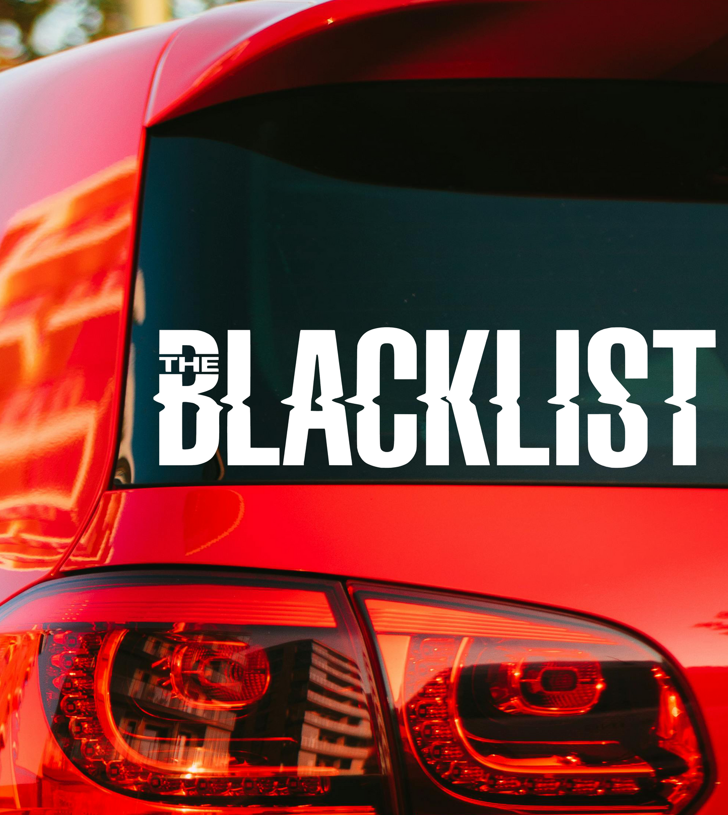 Naljepnica za auto "The blacklist"
