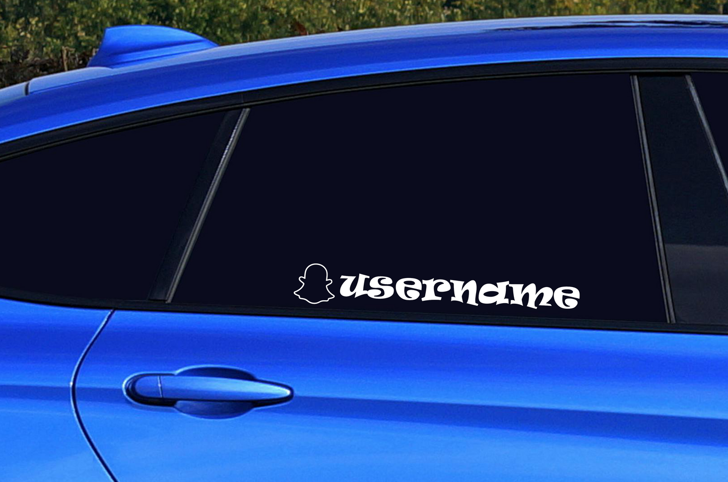 Naljepnica za auto "Snapchat"