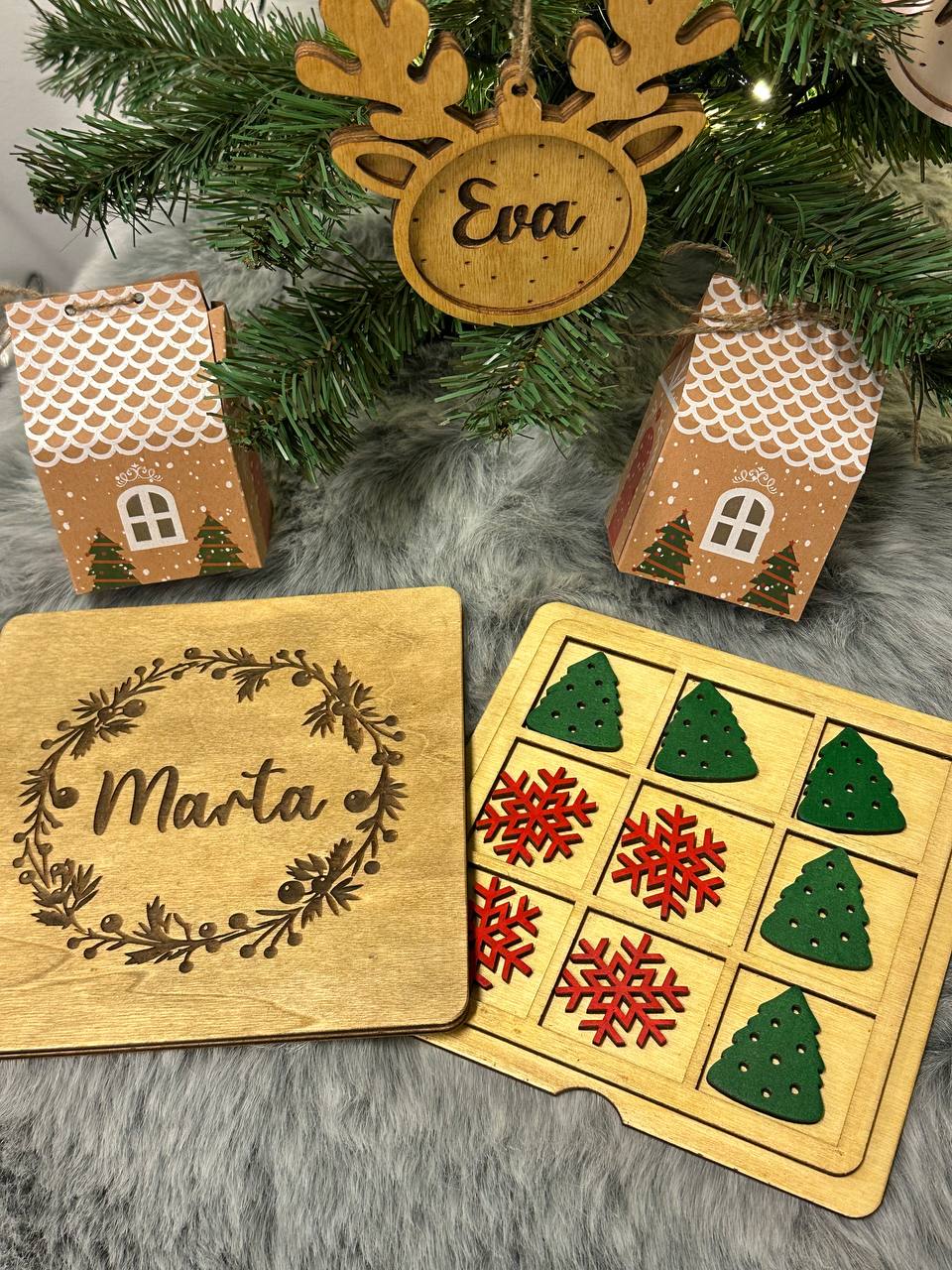 Božićna igra - križić kružić