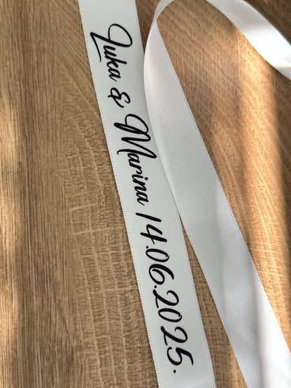 Vrpca za vjenčani buket, čaše, poklone