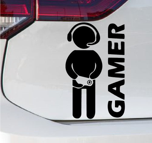 Naljepnica za auto "Gamer"